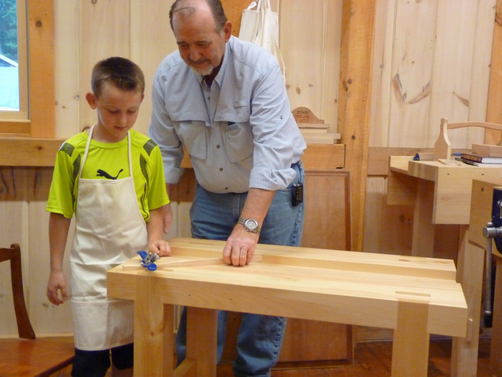 Congrats to Jay, the winner of our 2014 workbench raffle! Happy woodworking!