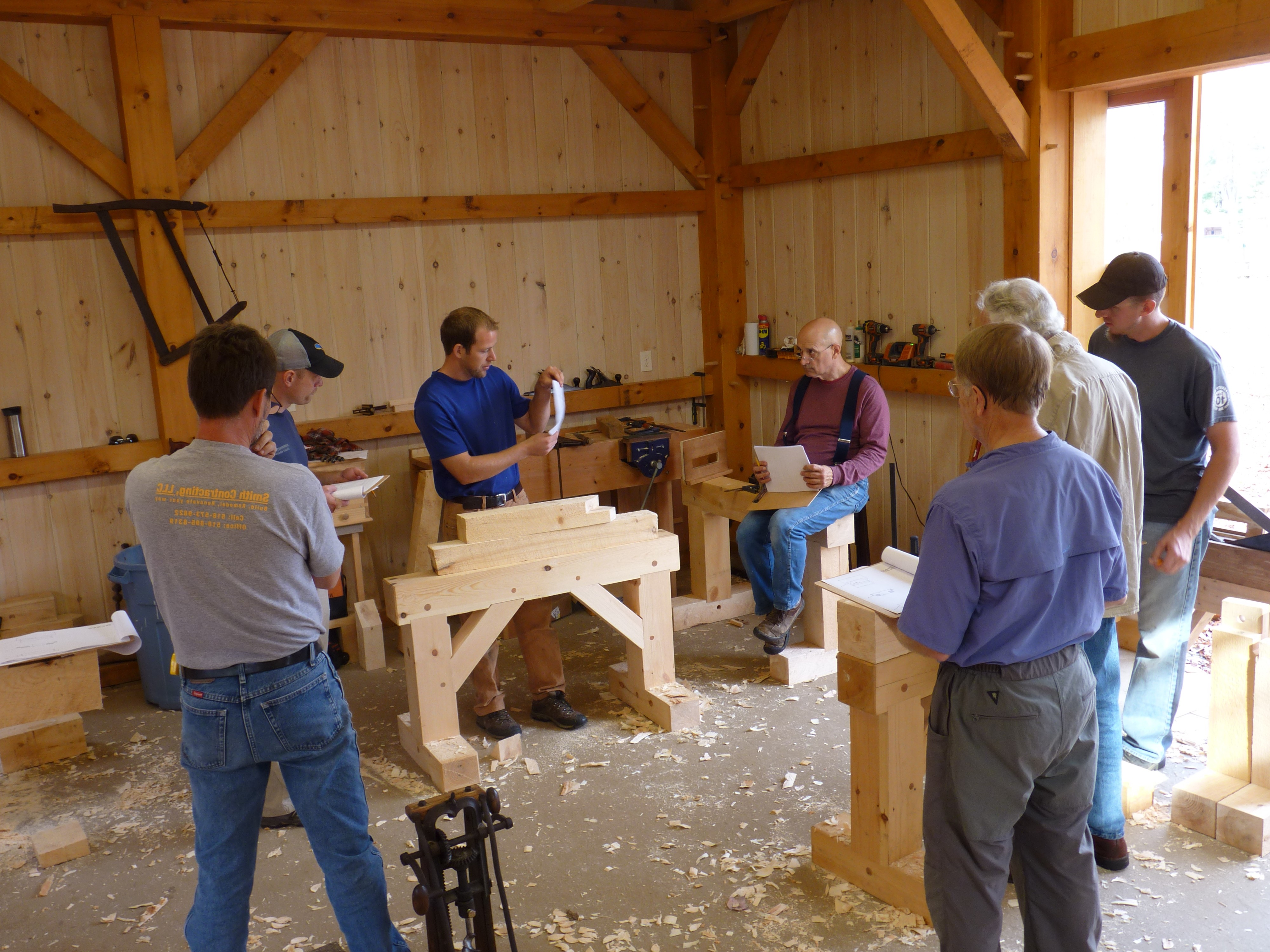 Timber Framing Class (with video)